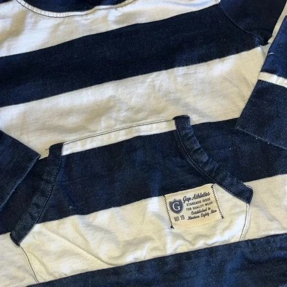 Baby Gap Navy and white stripped sweatshirt - Picture 2 of 3